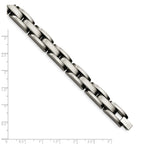 Chisel Stainless Steel Brushed 8 inch Link Bracelet
