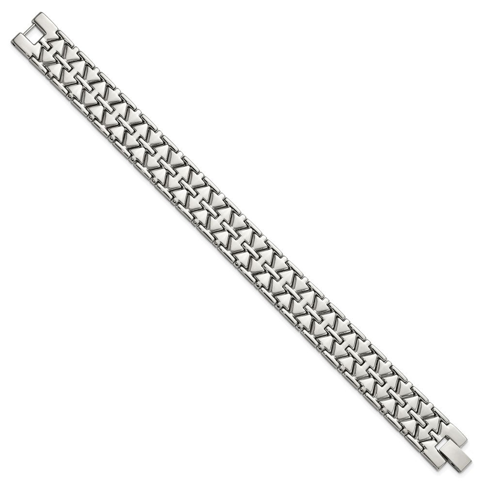 Stainless Steel Polished Fancy Link Bracelet