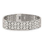Stainless Steel Polished Fancy Link Bracelet