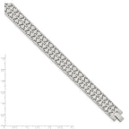 Stainless Steel Polished Fancy Link Bracelet