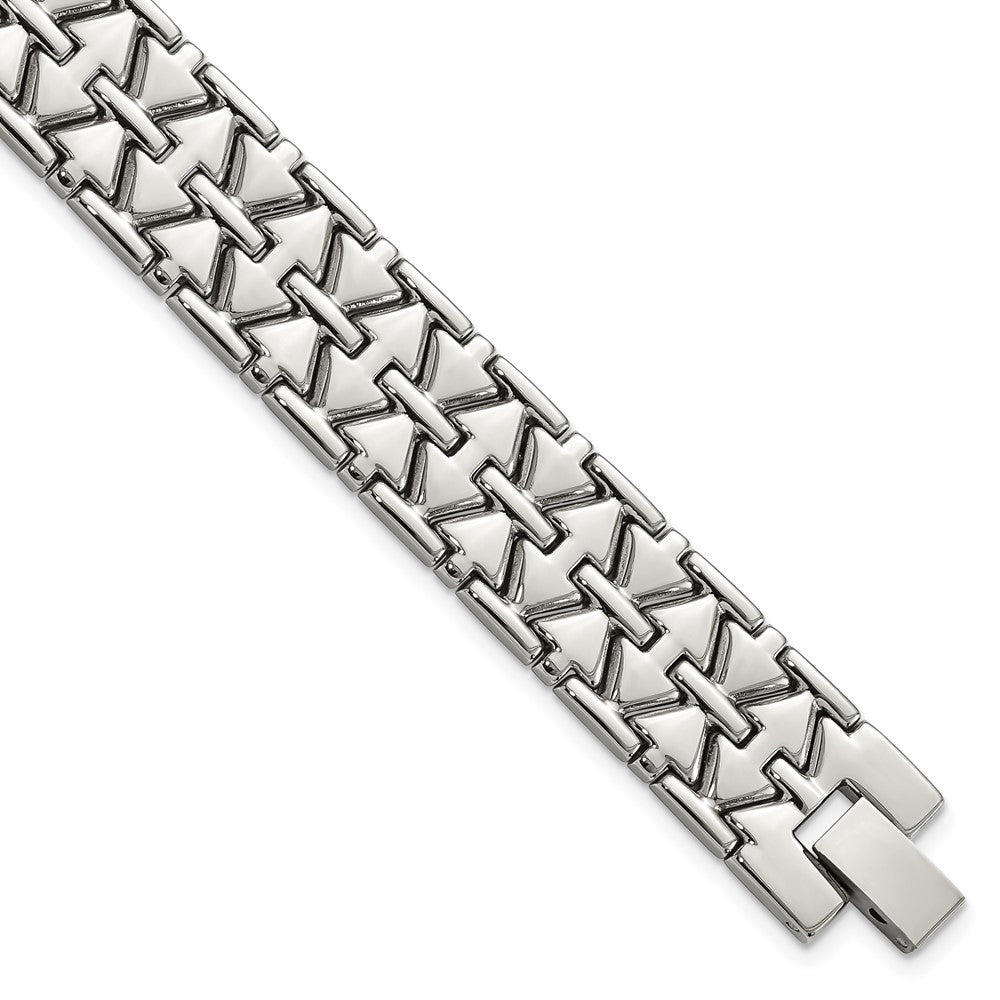 Stainless Steel Polished Fancy Link Bracelet