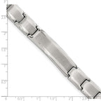Chisel Stainless Steel Brushed and Polished 8.25 inch ID Bracelet