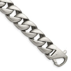 Chisel Stainless Steel Brushed Curb Bracelet