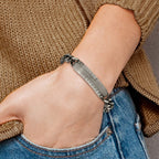 Chisel Stainless Steel Matte Finish Gun Metal IP-plated 9 inch ID Bracelet