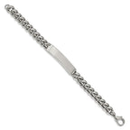 Chisel Stainless Steel Polished Curb Chain 8.25 inch ID Bracelet