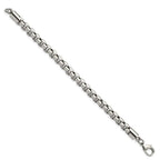 Chisel Stainless Steel Polished Fancy Rolo Bracelet
