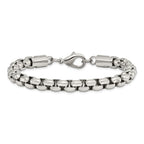 Chisel Stainless Steel Polished Fancy Rolo Bracelet