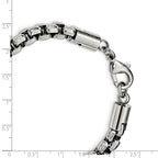Chisel Stainless Steel Polished Fancy Rolo Bracelet