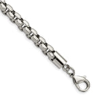 Chisel Stainless Steel Polished Fancy Rolo Bracelet