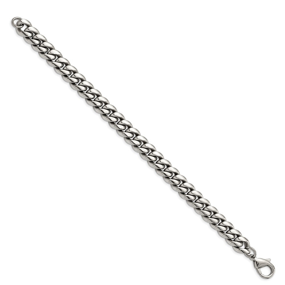 Chisel Stainless Steel Polished Curb Chain Bracelet