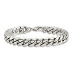 Chisel Stainless Steel Polished Curb Chain Bracelet