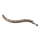 Chisel Stainless Steel Polished Brown IP-plated Bracelet