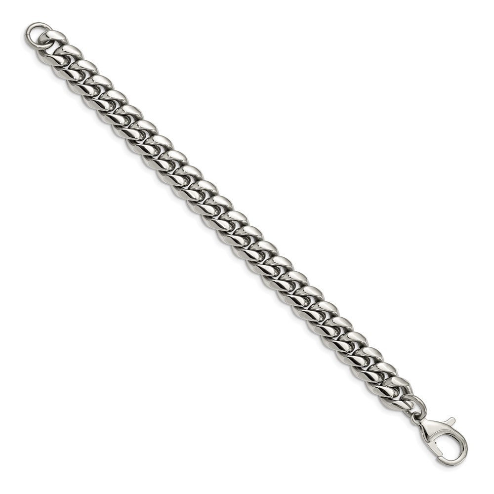 Chisel Stainless Steel Polished Curb Chain Bracelet
