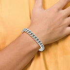 Chisel Stainless Steel Polished Curb Chain Bracelet