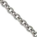Chisel Stainless Steel Polished and Textured Bracelet