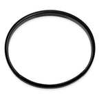 Stainless Steel Black IP-plated Grey Carbon Fiber Hinged Bracelet