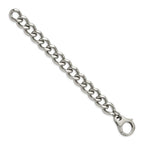 Chisel Stainless Steel Polished Large Curb Link Bracelet
