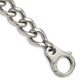 Chisel Stainless Steel Polished Large Curb Link Bracelet