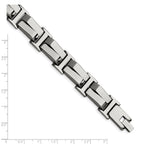 Chisel Stainless Steel Polished 8.5 inch Link Bracelet