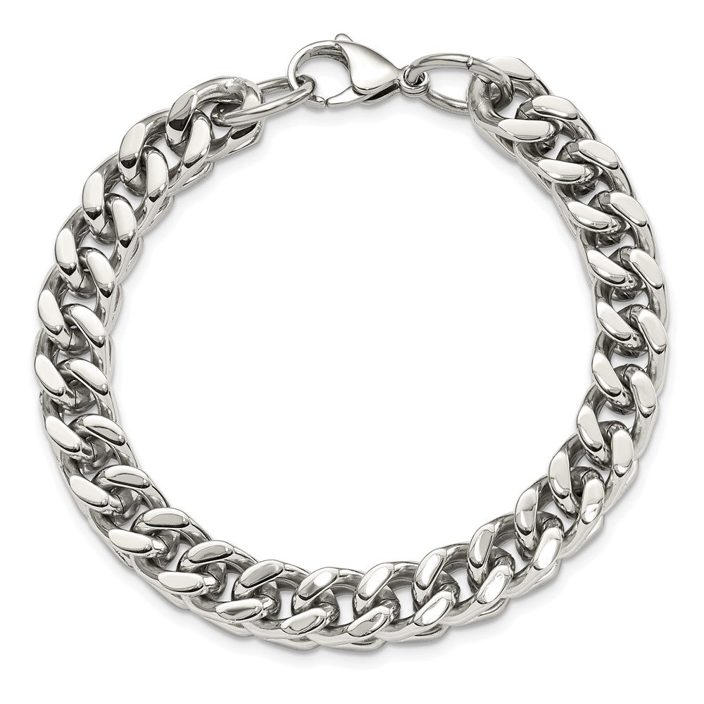 Chisel Stainless Steel Polished Heavy Wheat Bracelet