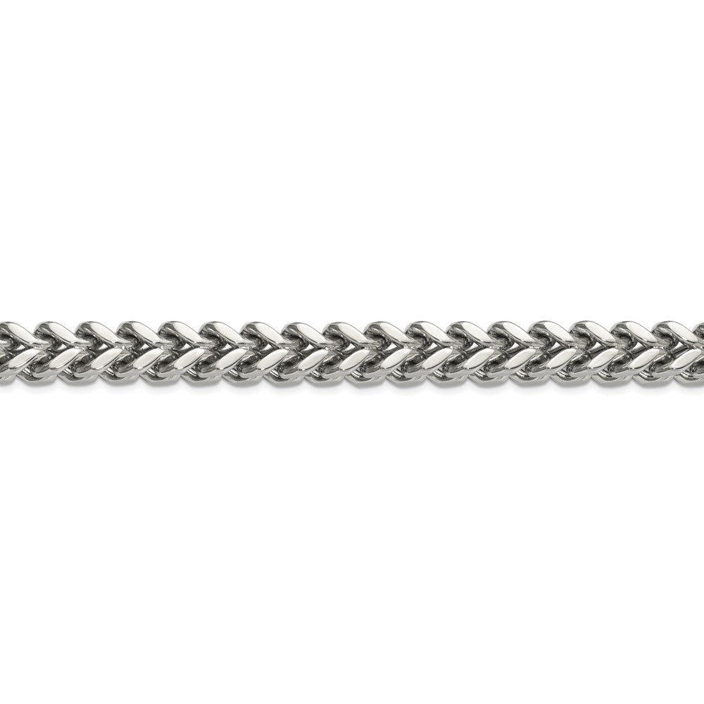 Chisel Stainless Steel Polished Heavy Wheat Bracelet