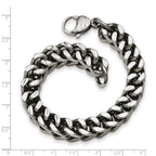 Chisel Stainless Steel Polished Heavy Wheat Bracelet