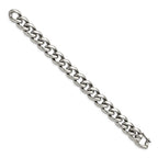 Chisel Stainless Steel Polished Curb Link Bracelet