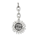 Stainless Steel Celtic Sun Interchangeable Charm Pendant