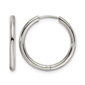 Chisel Stainless Steel Polished 2mm Endless Hinged Hoops