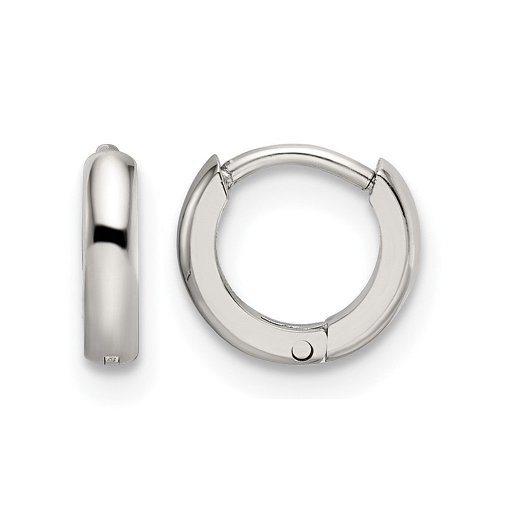 Chisel Stainless Steel Polished 2mm Endless Hinged Hoops