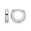 Chisel Stainless Steel Polished 2mm Endless Hinged Hoops