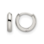 Chisel Stainless Steel Polished 2mm Endless Hinged Hoops