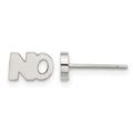 Stainless Steel Polished NO Post Earrings