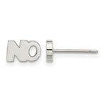 Stainless Steel Polished NO Post Earrings