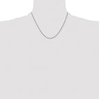 Chisel Stainless Steel Antiqued 2mm Round Curb Chain