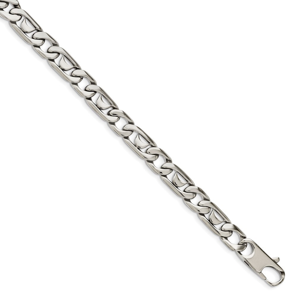 Chisel Stainless Steel Polished Fancy Link Necklace