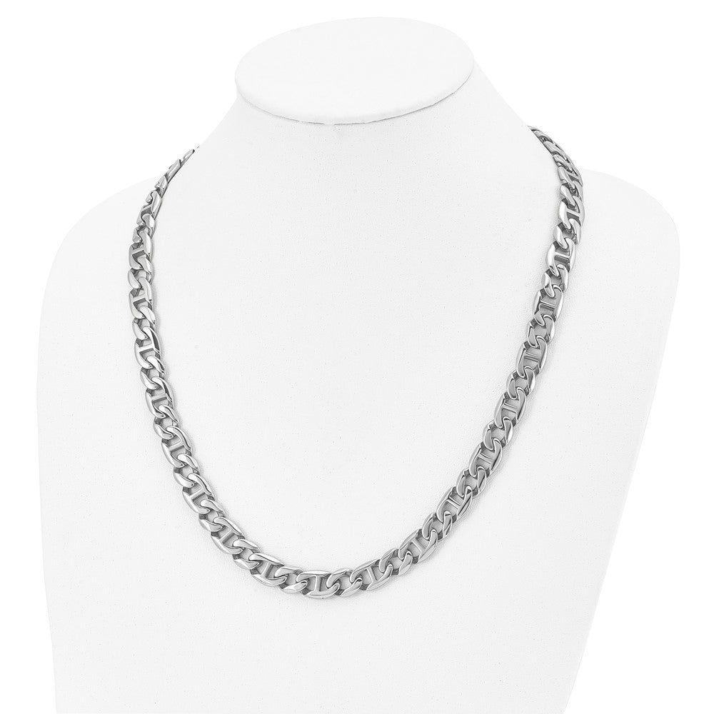 Chisel Stainless Steel Polished Fancy Link Necklace