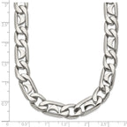 Chisel Stainless Steel Polished Fancy Link Necklace