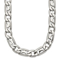 Chisel Stainless Steel Polished Fancy Link Necklace