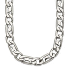 Chisel Stainless Steel Polished Fancy Link Necklace