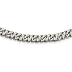 Chisel Stainless Steel Polished Link Necklace