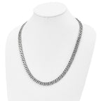 Chisel Stainless Steel Polished Link Necklace