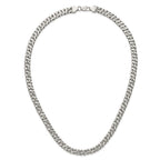 Chisel Stainless Steel Polished Link Necklace
