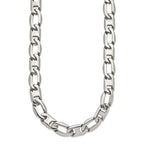 Chisel Stainless Steel Polished Open/Anchor Link Necklace