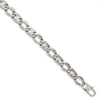 Chisel Stainless Steel Polished Open/Anchor Link Necklace