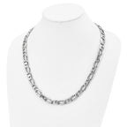 Chisel Stainless Steel Polished Open/Anchor Link Necklace