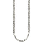 Chisel Stainless Steel Polished Open Link Necklace