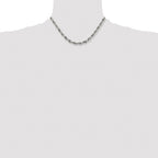 Chisel Stainless Steel Polished 7mm Rope Chain