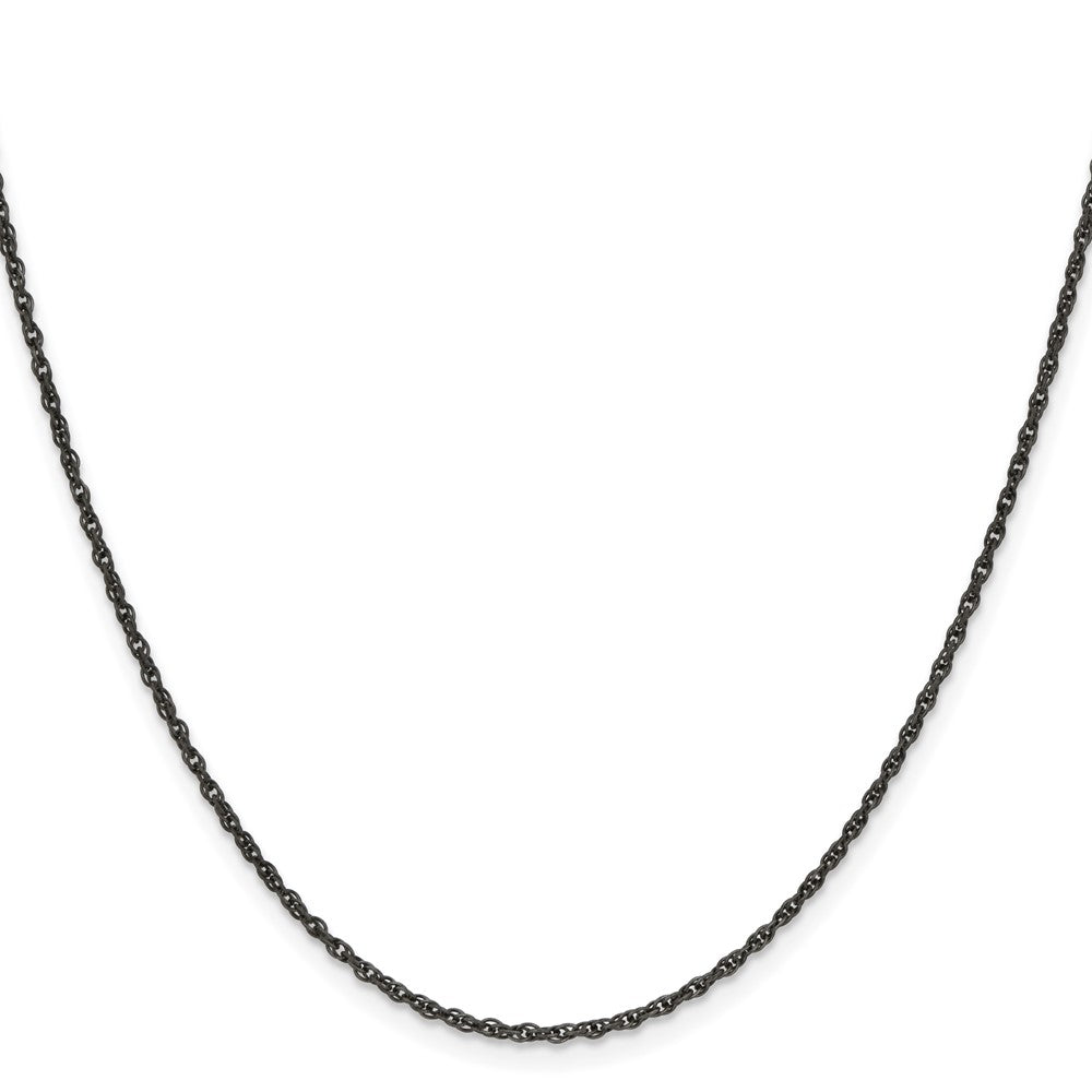 Chisel Stainless Steel Oxidized 2mm Fancy Link Chain
