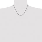 Chisel Stainless Steel Oxidized 2mm Fancy Link Chain